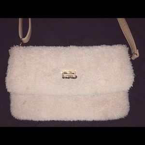 Pink Furry Purse